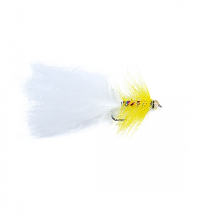 Barbless Dancer yellow and white